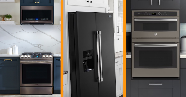 2023 Appliance Color Options Black Stainless Black Slate More